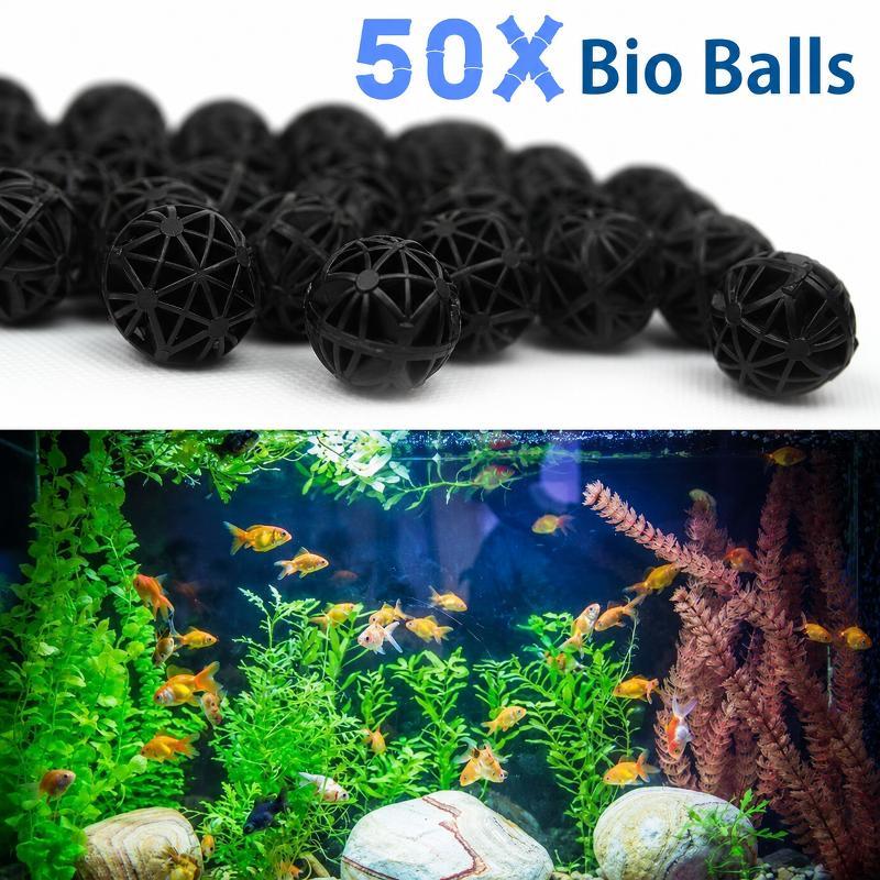 Aquarium Marine - 50 szt. 16mm Kulki Filtracyjne do