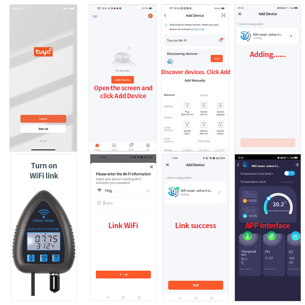 Tuya WiFi 5 w 1 Miernik jakośc – Marine Aquarium Par Meter recenzja i cena