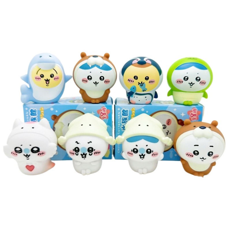 8 sztuk/pudełko Kawaii Chiikaw – Aquarium Marine recenzja i cena