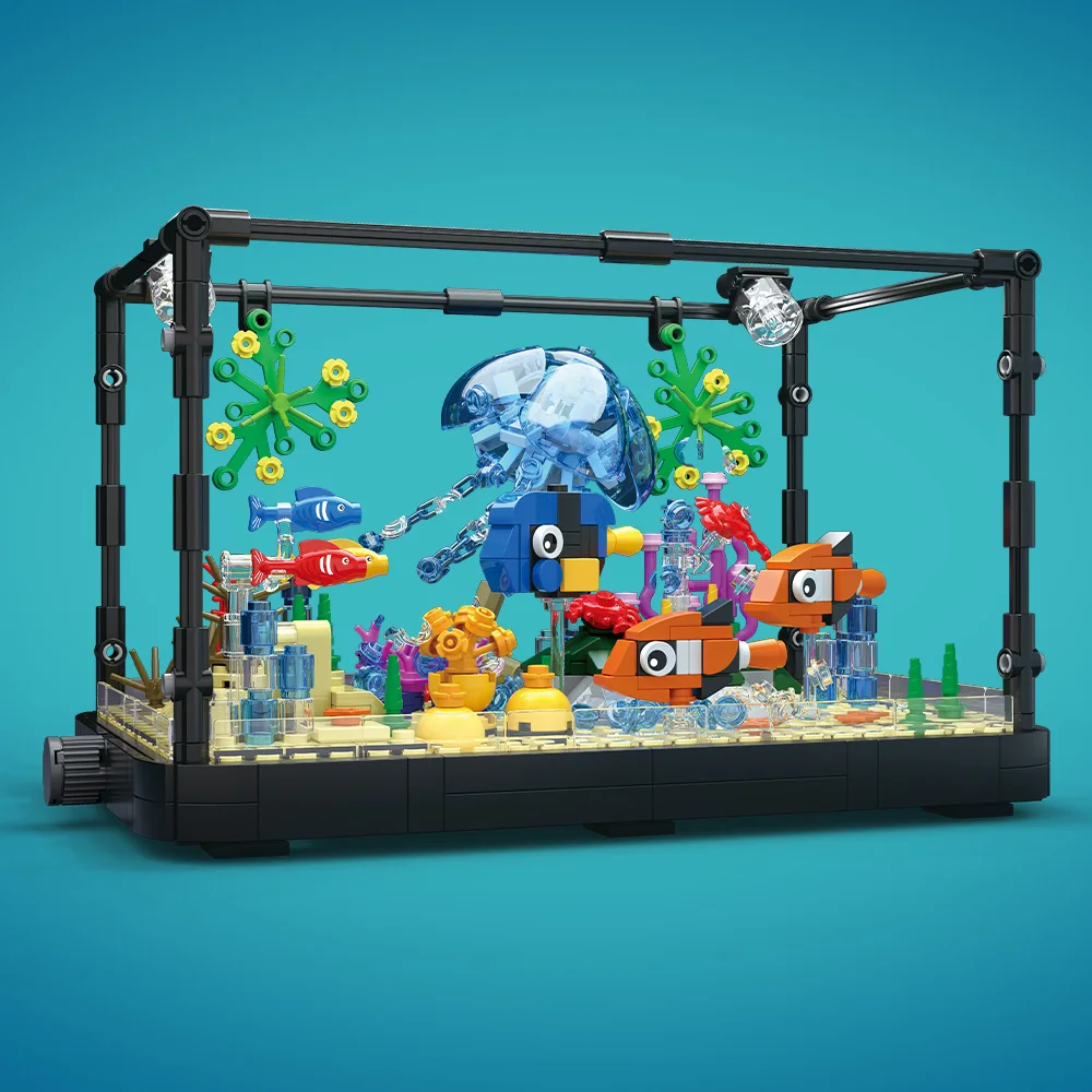 Zestaw klocków do budowy akwar – Aquarium Marine recenzja i cena
