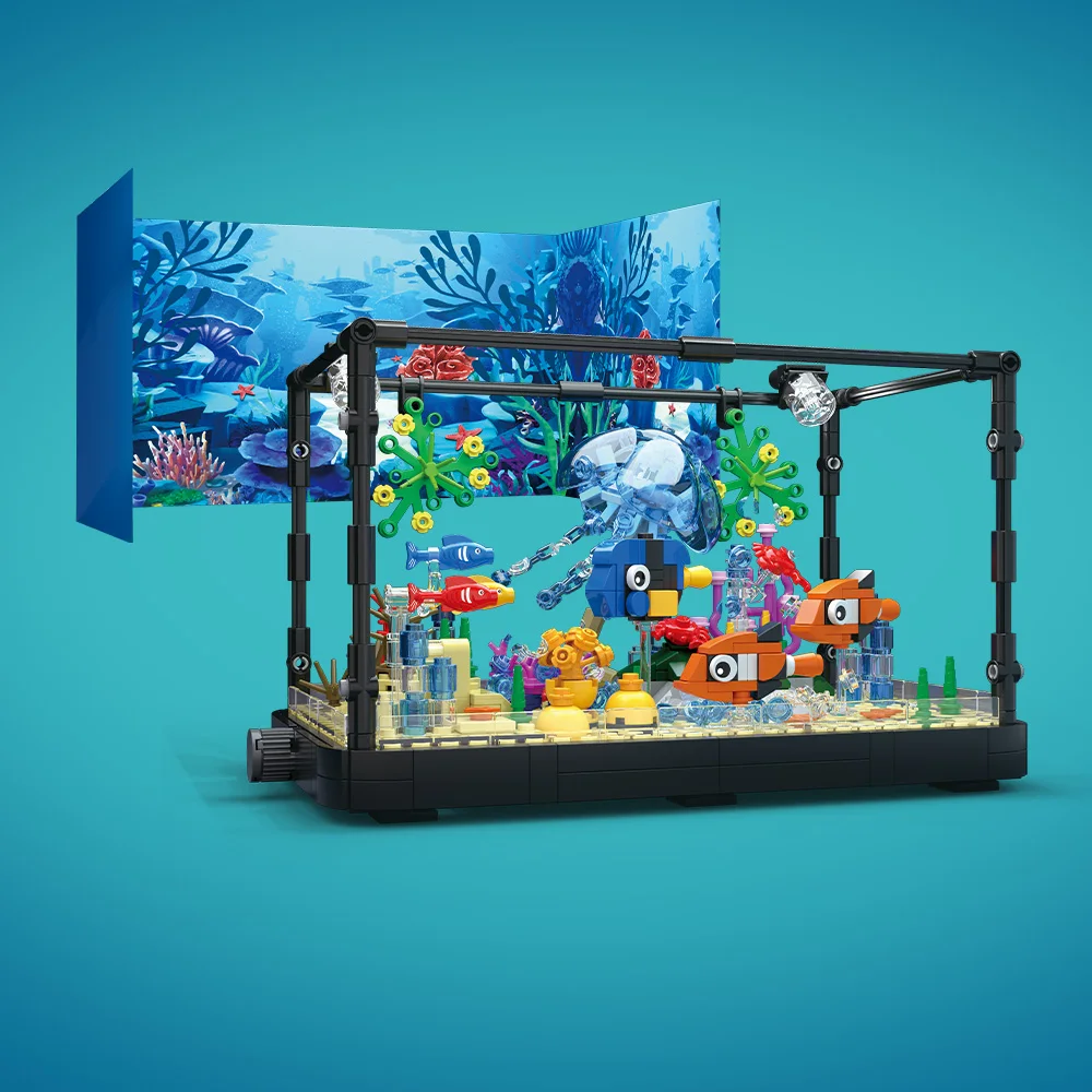 Zestaw klocków do budowy akwar – Aquarium Marine recenzja i cena